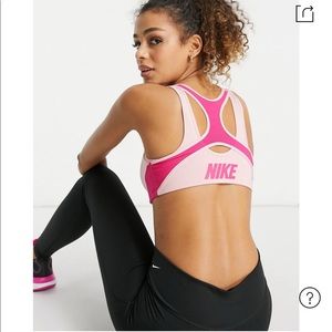 Nike Dri-FIT Shape Women's High-Support Padded Zip-Front Sports Bra Sz S